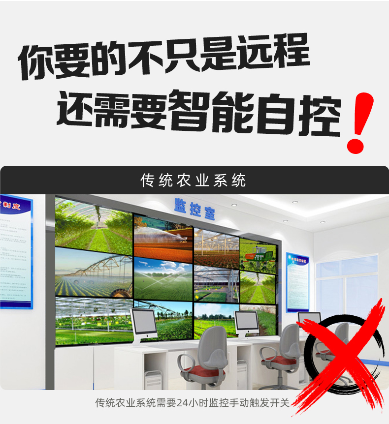 16路溫室大棚/漁業(yè)養(yǎng)殖云平臺遠(yuǎn)程監(jiān)測系統(tǒng)基礎(chǔ)版遠(yuǎn)程自控