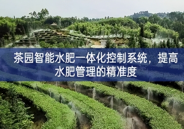 「智慧農(nóng)業(yè)」茶園智能水肥一體化控制系統(tǒng)，提高水肥管理的精準(zhǔn)度